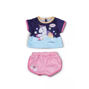 BABY born Einhorn Kurzpyjama 43cm Puppennachtwäsche