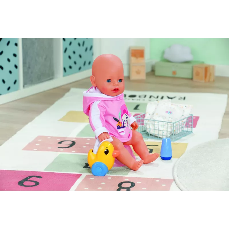 Töpfchen für Puppen ZAPF BABY born Töpfchen-Set, mehrfarbig, für Kinder ab 3 Jahren
