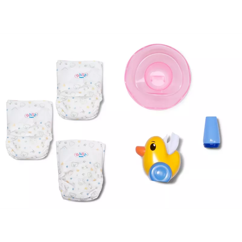 Töpfchen für Puppen ZAPF BABY born Töpfchen-Set, mehrfarbig, für Kinder ab 3 Jahren