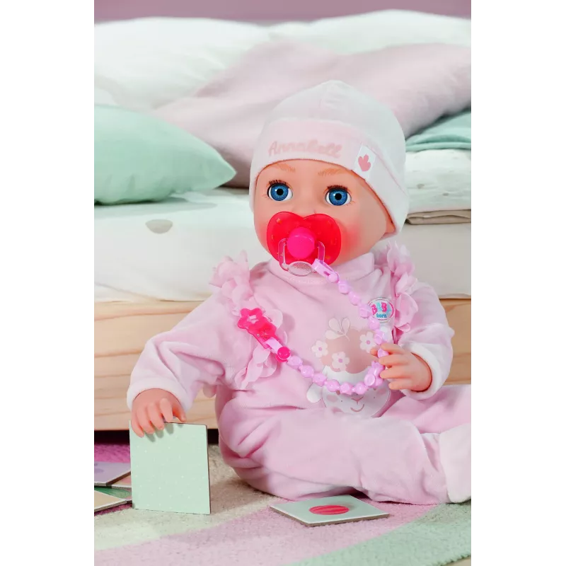 BABY born Dummy mit Clip 2 sortiert Puppenschnuller & Schnullerhalter