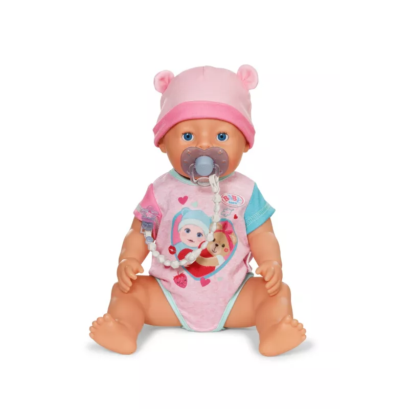 BABY born Dummy mit Clip 2 sortiert Puppenschnuller & Schnullerhalter