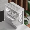 PC-Gehäuse AEROCOOL Geh Midi P500A Weiß — Midi-Tower ATX-Gehäuse, weiße Oberfläche