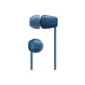 Sony WI-C100 Headset kabellos In-Ear Anrufe/Musik Bluetooth Blau