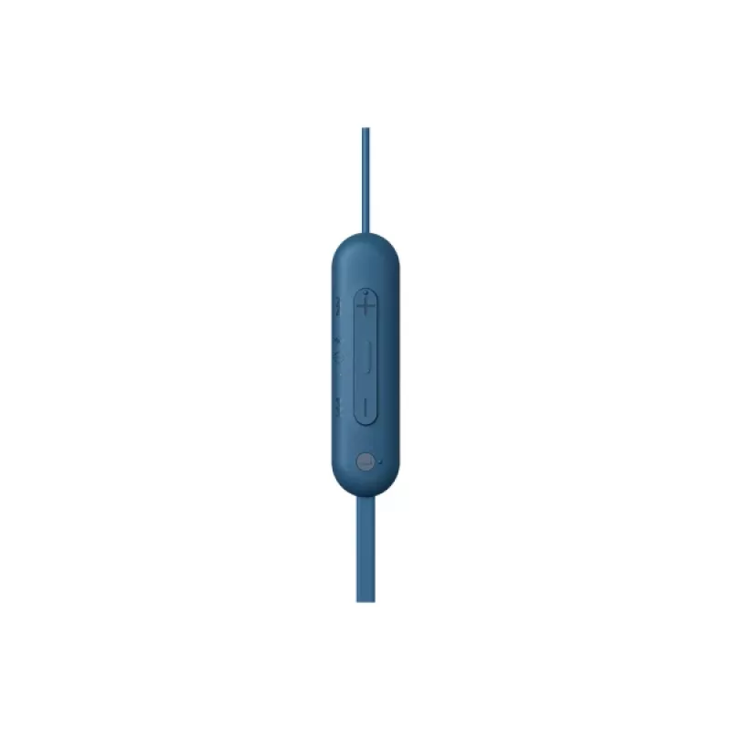Sony WI-C100 Headset kabellos In-Ear Anrufe/Musik Bluetooth Blau