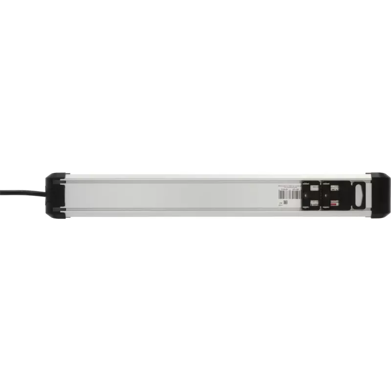 Mehrfachsteckdose Brennenstuhl 1391030000 3m 10 AC-Ausgänge Indoor Schwarz Silber