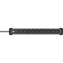 Mehrfachsteckdose Brennenstuhl 1391030000 3m 10 AC-Ausgänge Indoor Schwarz Silber