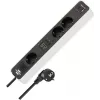 Power Extension Brennenstuhl 1153230026 1,5 m 3 AC-Steckdosen Innenbereich Schwarz Weiß