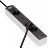Power Extension Brennenstuhl 1153230026 1,5 m 3 AC-Steckdosen Innenbereich Schwarz Weiß