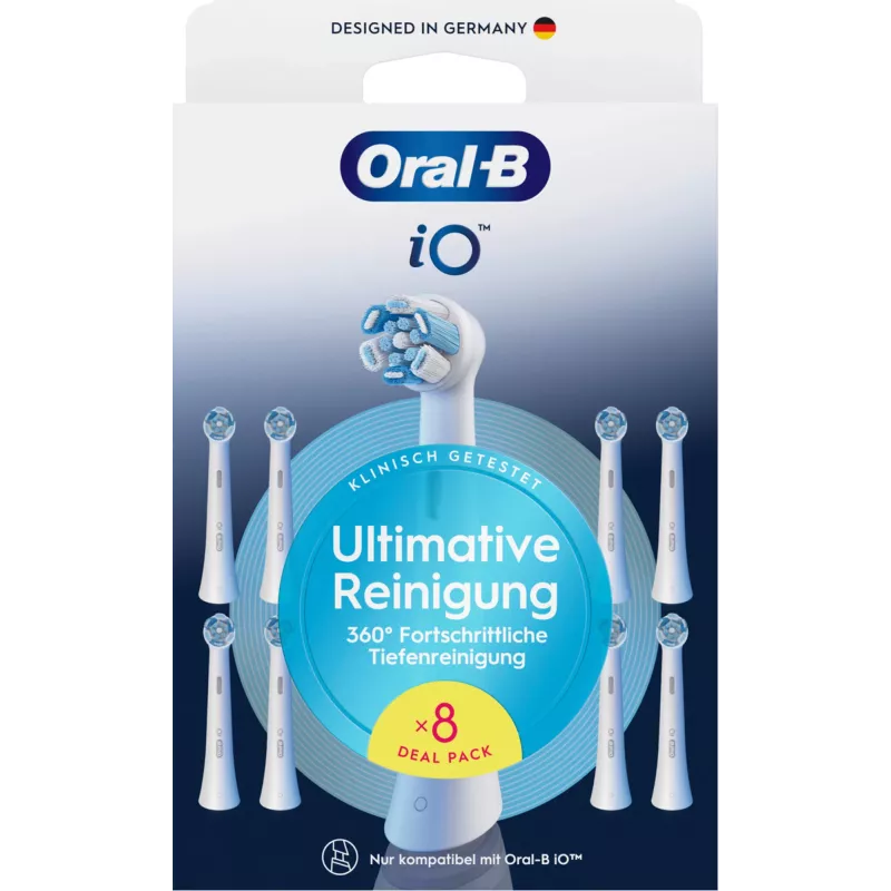 Oral-B Zahnbürstenkopf 8 Stück Weiß