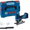 Bosch GST 18V-125 S Professional Akku-Stichsäge, 18 V, 3500 SPM, bürstenlos, solo (ohne Akku und Ladegerät), L-BOXX, blau/schwarz