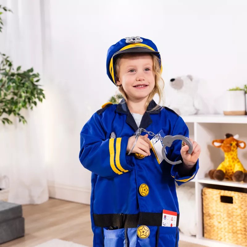 Melissa & Doug MPP RLP PoliceOfficerCstmRlplySet GML Fancy costume Kind Unisex Uniform