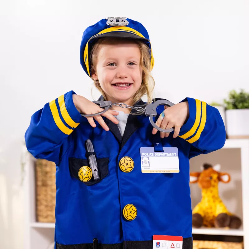 Melissa & Doug MPP RLP PoliceOfficerCstmRlplySet GML Fancy costume Kind Unisex Uniform