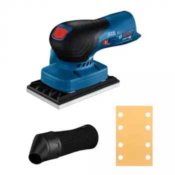 Bosch GSS 12V-13 PROFESSIONAL Exzenterschleifer 1000 RPM 2000 OPM Schwarz, Blau, Rot