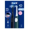 Elektrische Zahnbürste BRAUN Oral‑B iO Series 2 Duo Schwarz/Grün, wiederaufladbar, Modell 62418