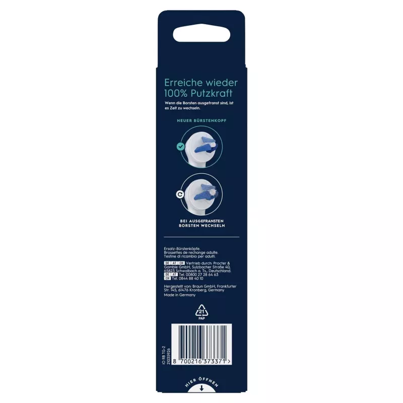 Interdentalbürsten Oral-B iO 373371 2er-Pack — Ersatz-Interdentalreinigungsbürsten
