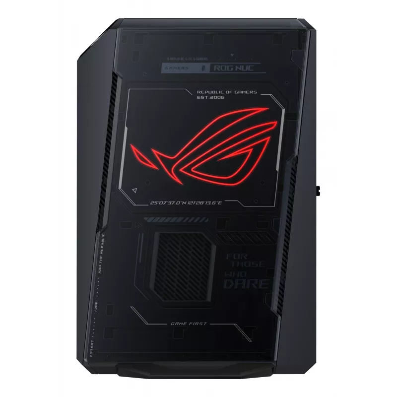 ASUS ROG NUC RNUC15JNK7X569A2 Intel Core Ultra 7 255HX 16 GB DDR5-SDRAM 1 TB SSD NVIDIA GeForce RTX 5060 Windows 11 Home Mini PC Schwarz
