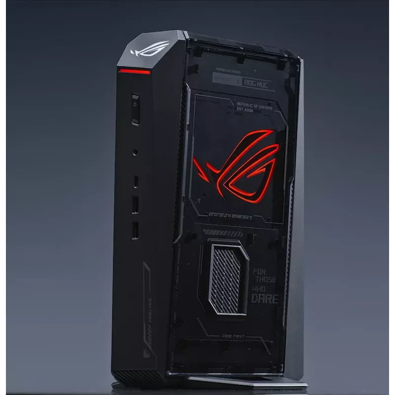 ASUS ROG NUC RNUC15JNK7X569A2 Intel Core Ultra 7 255HX 16 GB DDR5-SDRAM 1 TB SSD NVIDIA GeForce RTX 5060 Windows 11 Home Mini PC Schwarz