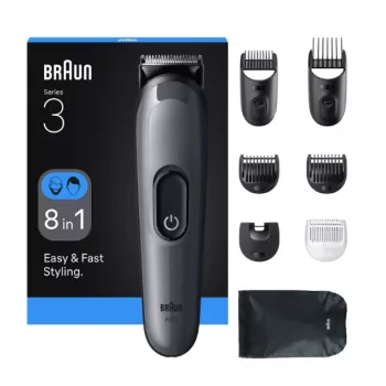 Braun AIO3540 Haarschneider/Trimmer Schwarz, Grau 14 Nickel-Metallhydrid (NiMH)