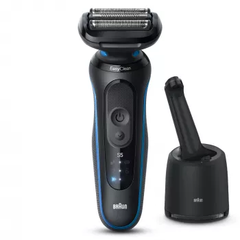 Braun Series 5 52-B7000cc Folienrasierer Trimmer Schwarz Batterie Lithium-Ionen
