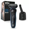 Braun Series 5 52-B7000cc Folienrasierer Trimmer Schwarz Batterie Lithium-Ionen