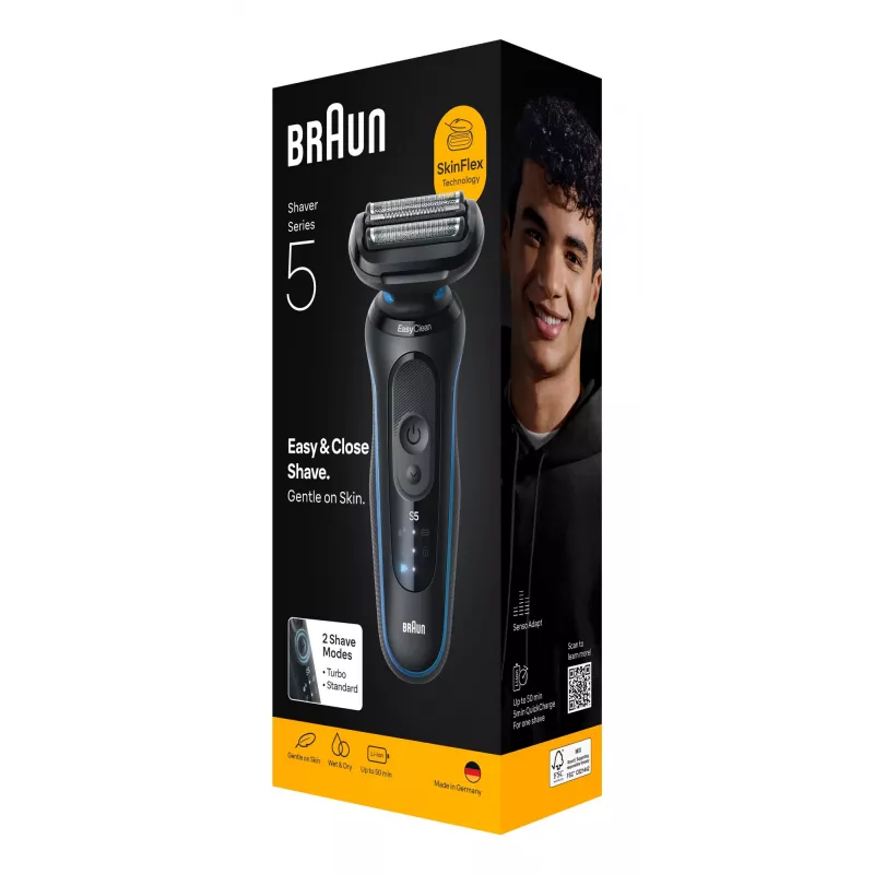 Braun Series 5 52-B1000s Folienrasierer Schwarz
