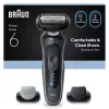 Elektrorasierer BRAUN Series 6 62‑G1650s — Folienrasierer, schwarz