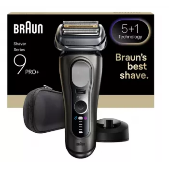 Folienrasierer Braun Series 9 Pro+ 9615S Schwarz Grau Edelstahl