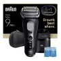 Folienrasierer Braun Series 9 Pro+ 9660CC Schwarz Silber Edelstahl