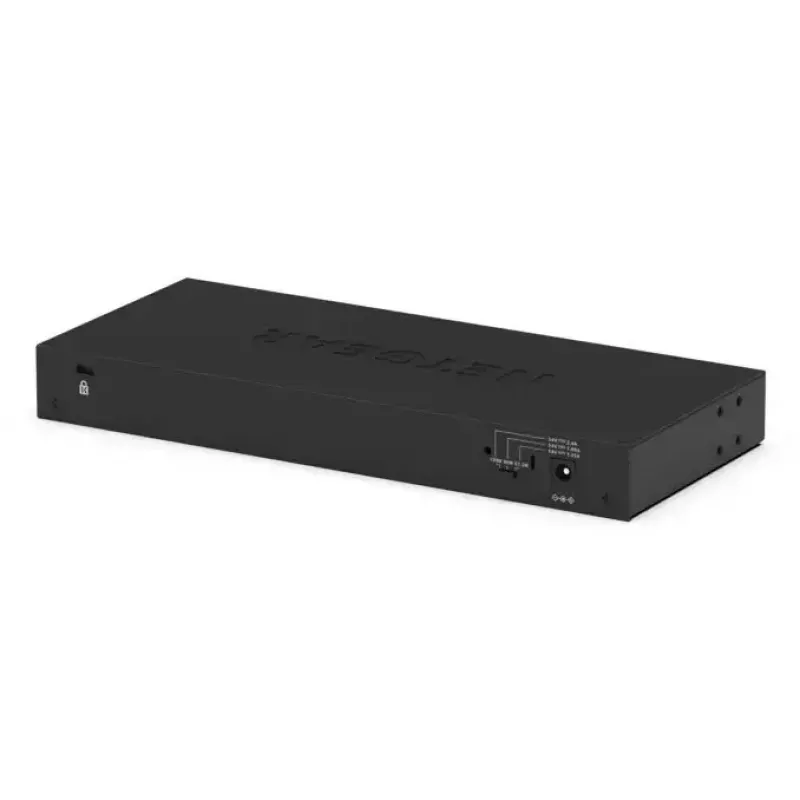 NETGEAR GS308LP Unmanaged Gigabit Ethernet (10/100/1000) Power over Ethernet (PoE) Desktop Schwarz