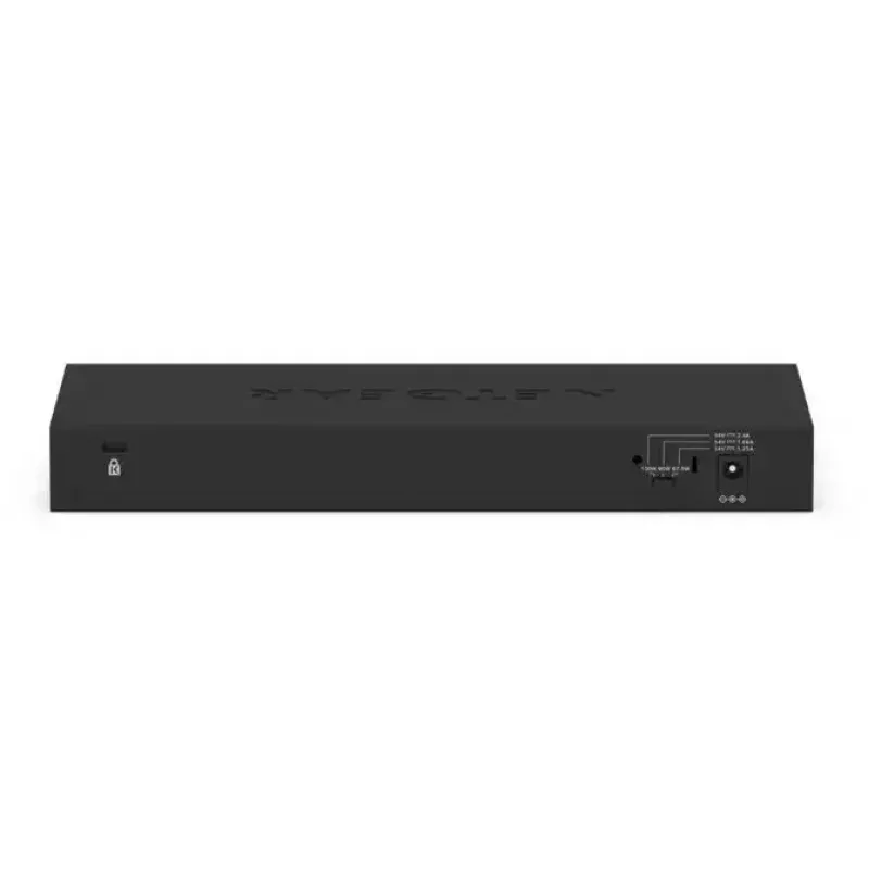 NETGEAR GS308LP Unmanaged Gigabit Ethernet (10/100/1000) Power over Ethernet (PoE) Desktop Schwarz
