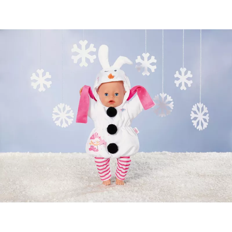 BABY born Schneemann-Kostüm 43cm Puppenkostüm