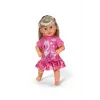 Puppenkleid Peterkin BABY born Flamingo für 43 cm Puppen, faltbar, Alter 3+