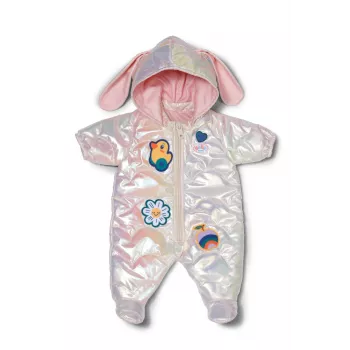 Puppen-Strampelanzug Peterkin BABY born Winteranzug Creme für 43 cm Puppen, faltbar, ab 3 Jahren