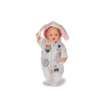 Puppen-Strampelanzug Peterkin BABY born Winteranzug Creme für 43 cm Puppen, faltbar, ab 3 Jahren