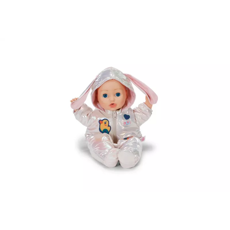 Puppen-Strampelanzug Peterkin BABY born Winteranzug Creme für 43 cm Puppen, faltbar, ab 3 Jahren