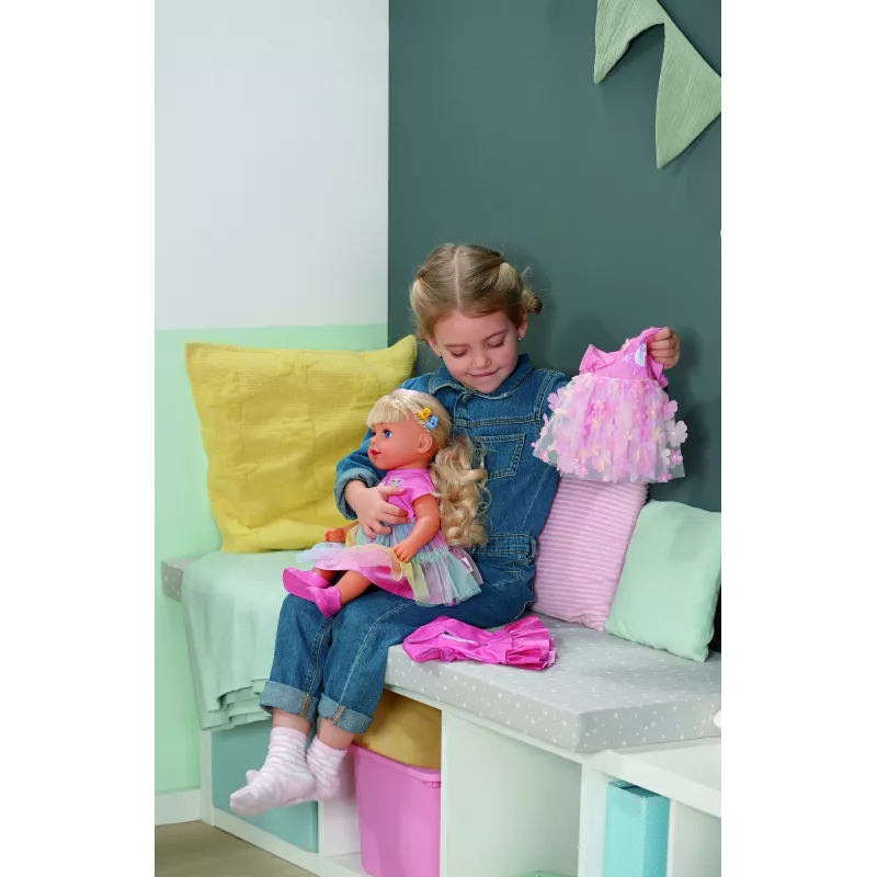 BABY born @ Carla 43cm, Babypuppe, Weiblich, 4 Jahr(e), Junge/Mädchen, 430 mm, Mehrfarbig