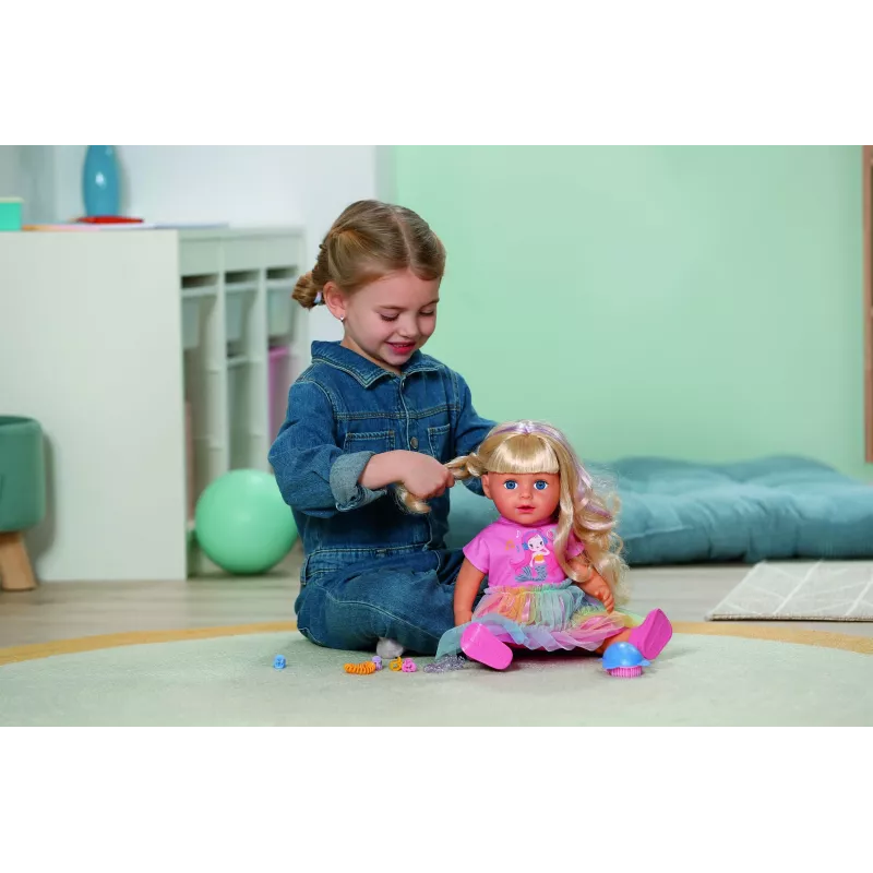 BABY born @ Carla 43cm, Babypuppe, Weiblich, 4 Jahr(e), Junge/Mädchen, 430 mm, Mehrfarbig