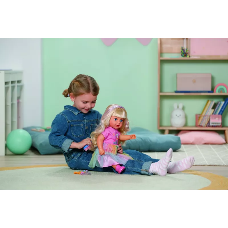 BABY born @ Carla 43cm, Babypuppe, Weiblich, 4 Jahr(e), Junge/Mädchen, 430 mm, Mehrfarbig