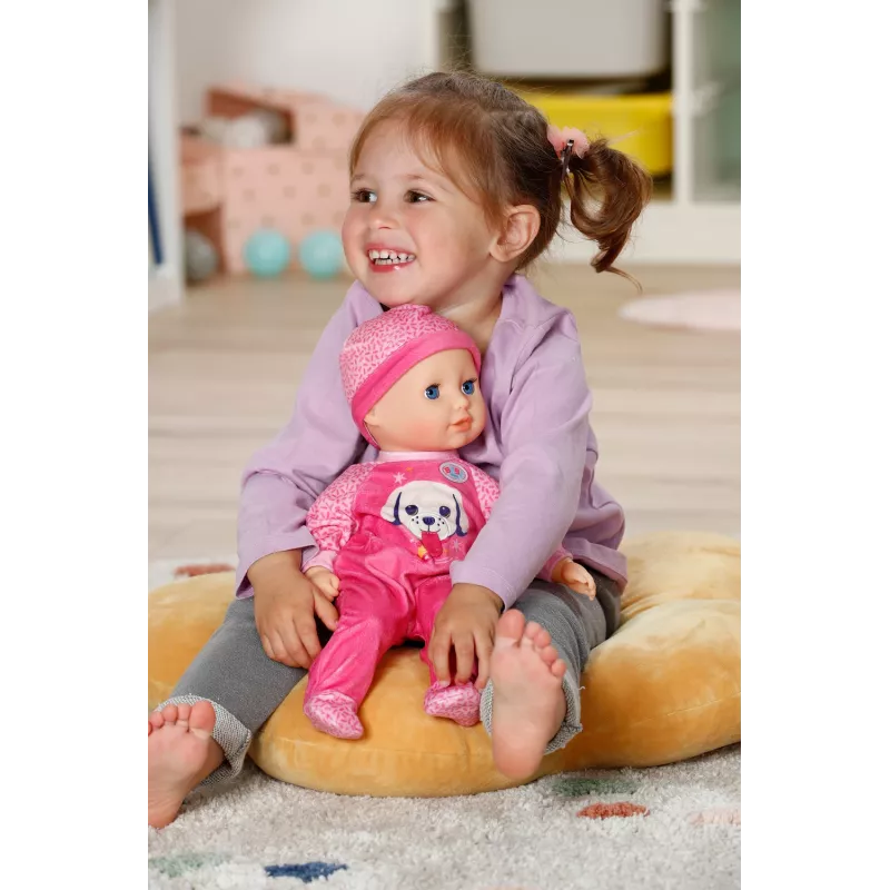Zapf Creation BABY born Anna Pink 36 cm, Weichkörper, bewegliche Gliedmaßen