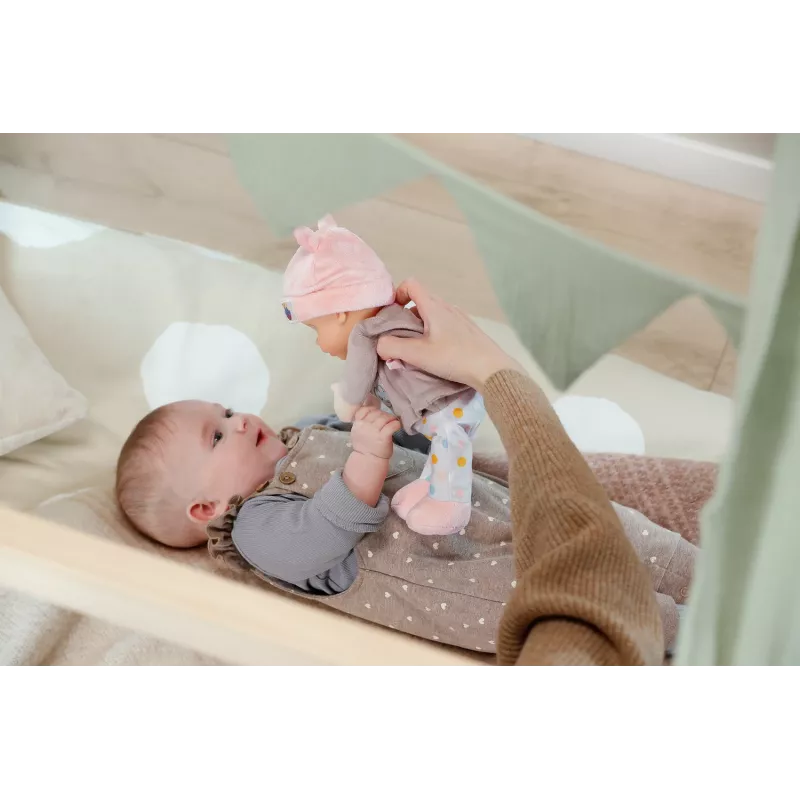 Zapf BABY born for babies Sweetie Mauve 30cm, Babypuppe, Geschlechtsneutral, Junge/Mädchen, 300 mm, Mehrfarbig
