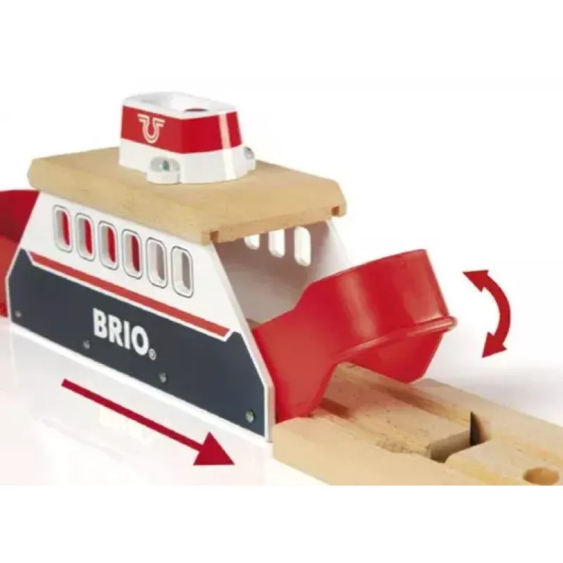 Landschaftszubehör für BRIO Holzspielbahn von Ravensburger — Modell 33569, 3 Teile, LR44-Batterie enthalten