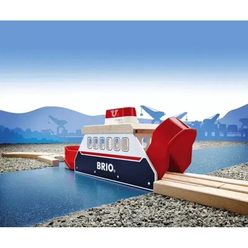 Landschaftszubehör für BRIO Holzspielbahn von Ravensburger — Modell 33569, 3 Teile, LR44-Batterie enthalten