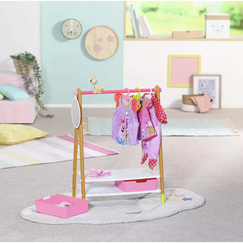 BABY born 830000 Puppenzubehör Puppenkleiderschrank