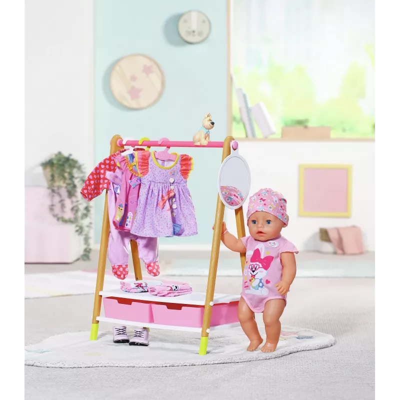 BABY born 830000 Puppenzubehör Puppenkleiderschrank
