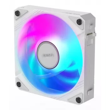 GIGABYTE AORUS EZ CHAIN FAN 120 ICE All-in-One-Flüssigkeitskühler 12 cm Weiß
