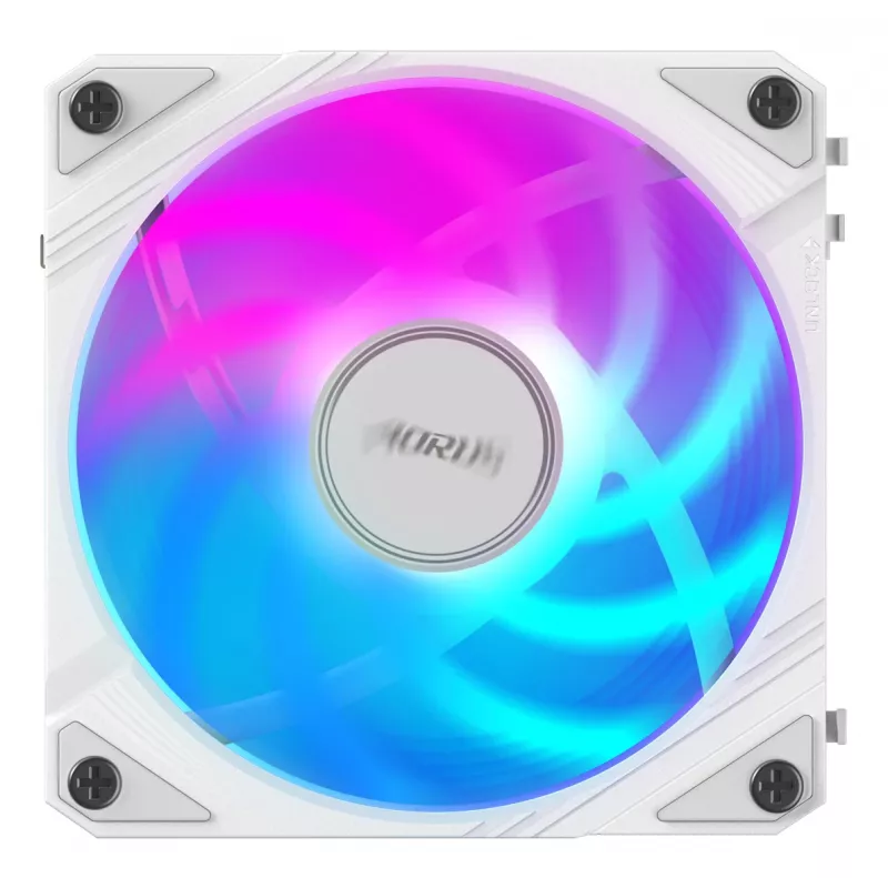 GIGABYTE AORUS EZ CHAIN FAN 120 ICE All-in-One-Flüssigkeitskühler 12 cm Weiß