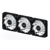 GIGABYTE AORUS EZ CHAIN FAN 120 (3er-Pack) Motherboard 12 cm Schwarz 3 Stück