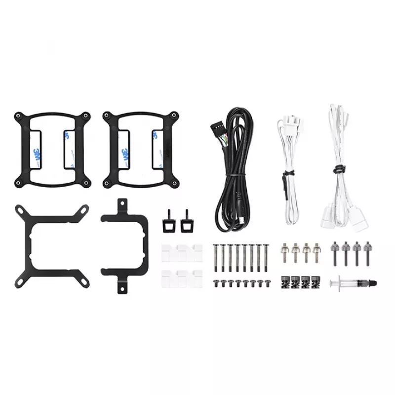 THERMALTAKE Wasserkühlung – TH240 V2 Ultra ARGB Sync All-In-One Flüssigkeitskühler – White Edition