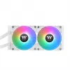 THERMALTAKE Wasserkühlung – TH240 V2 Ultra ARGB Sync All-In-One Flüssigkeitskühler – White Edition