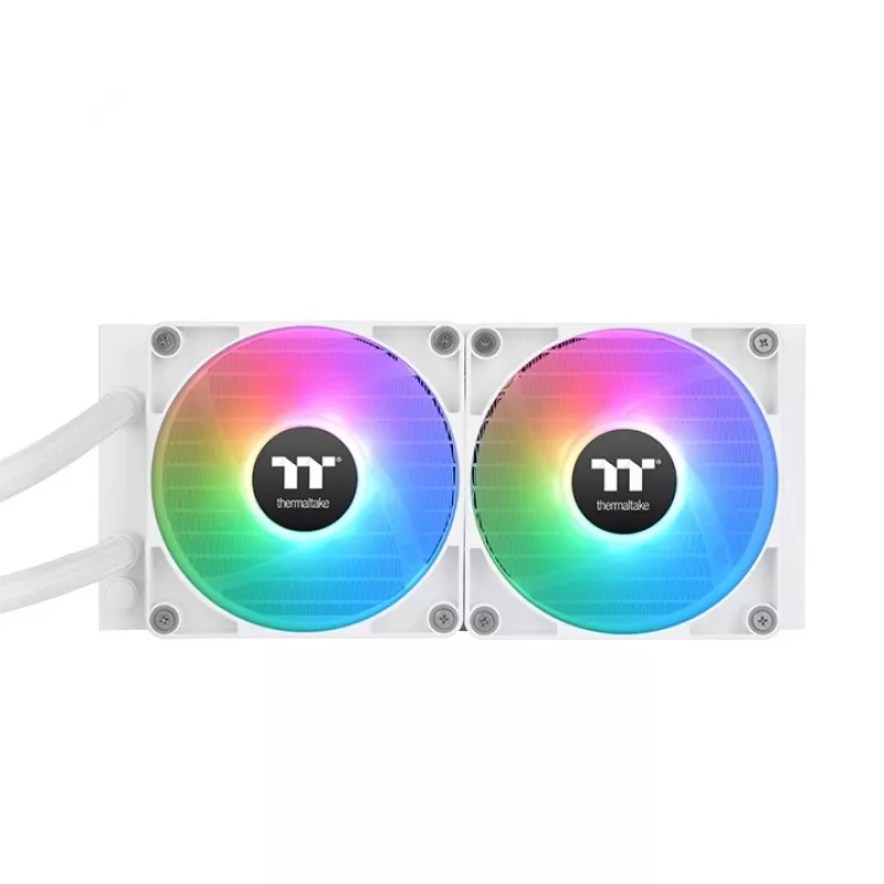 THERMALTAKE Wasserkühlung – TH240 V2 Ultra ARGB Sync All-In-One Flüssigkeitskühler – White Edition